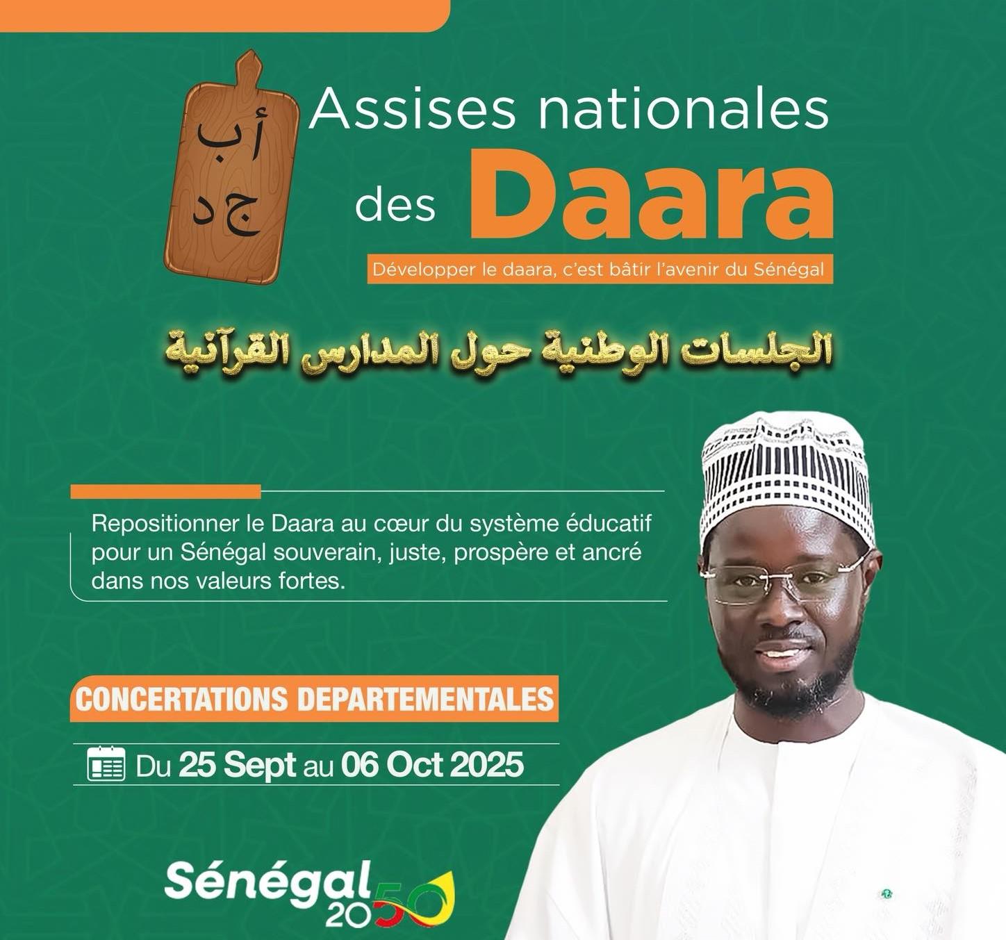 Assises nationales des Daara : un tournant historique pour l’éducation religieuse au Sénégal