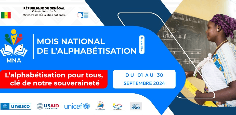 Lancement Officiel du Mois de l’Alphabétisation à Kolda : Un Engagement Renforcé pour une Éducation Inclusive