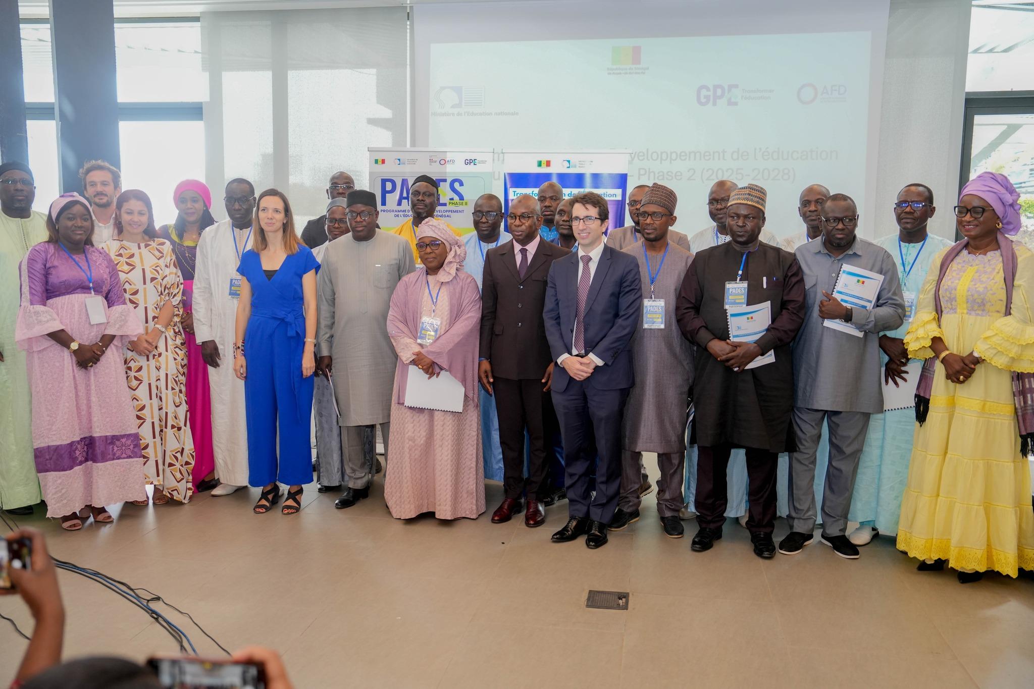 Lancement du PADES II : 77 milliards de francs CFA pour une école sénégalaise plus équitable, performante et responsable