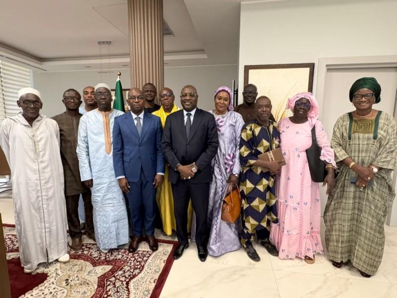 Rentrée scolaire 2025/2026 : le ministre Moustapha Mamba Guirassy échange avec le Comité du dialogue social