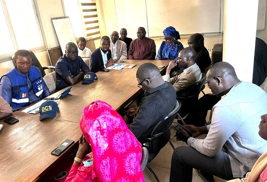 Visite au Lycée d’Application Seydou Nourou Tall : Un Engagement Renforcé du Ministère de l’Éducation Nationale