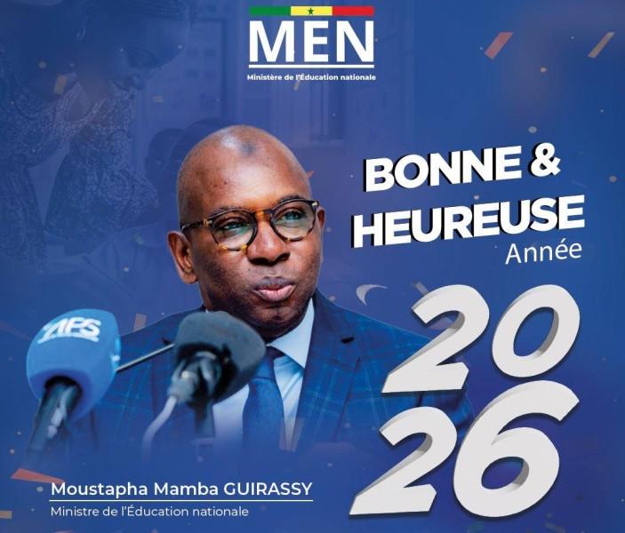 Vœux du Ministre de l’Éducation nationale à la communauté éducative