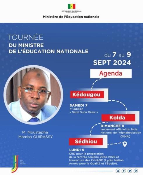 Tournée du Ministre de l'Éducation nationale : sur le terrain pour promouvoir l'Éducation et l'Engagement citoyen