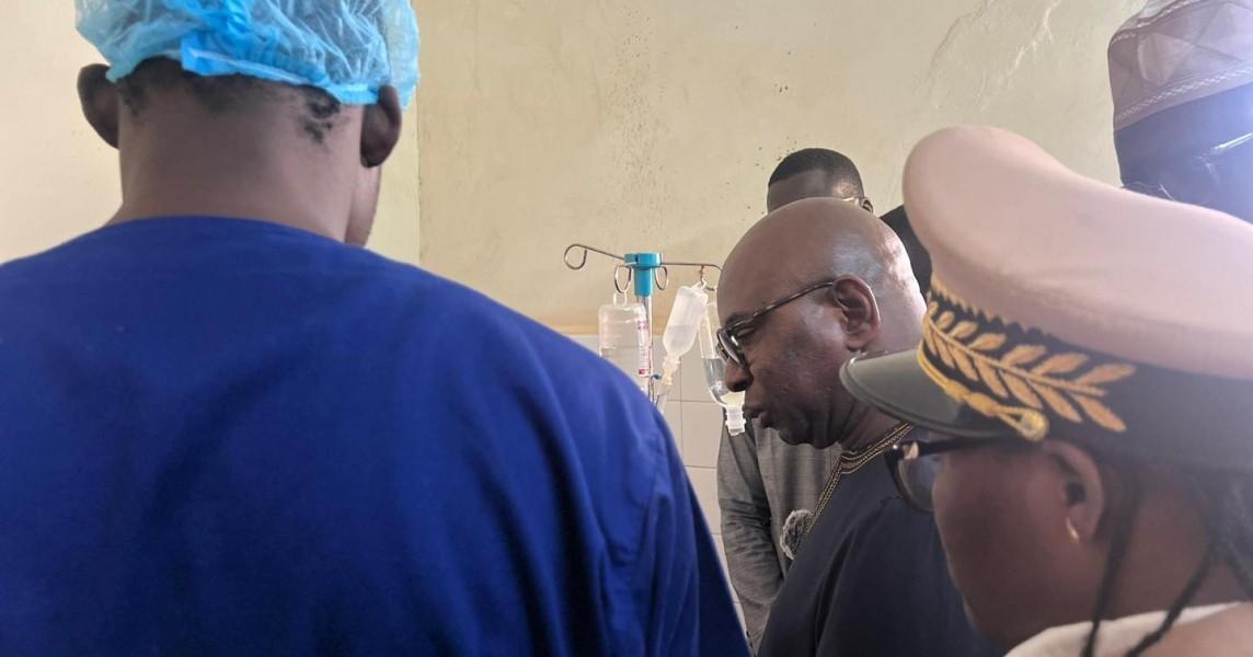 Drame à Saré Coly Sallé : Le ministre de l’Éducation aux côtés des familles éprouvées et des blessés