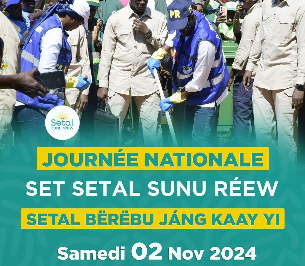 Mobilisation générale pour la Journée nationale Setal Sunu Réew !